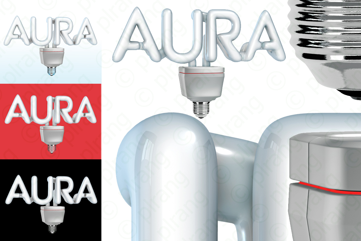 Logo 3D - Aura Long Life Lamps Ltd