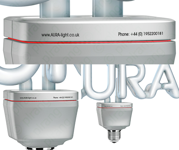 Logo 3D - Aura Long Life Lamps Ltd