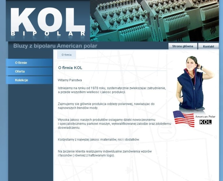 Odzież z polaru – KOL American Polar