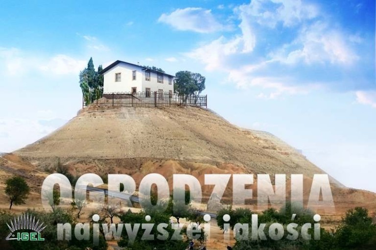 Budynek na szczycie góry